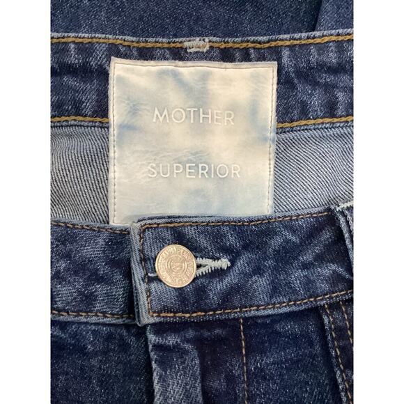 Mother Superior The Private Zip Pocket Ankle Jeans In Mile High Size 28 - Picture 12 of 15